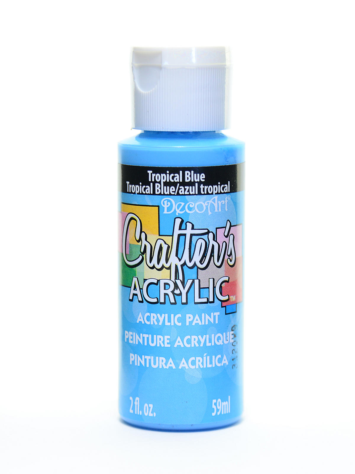Crafters Acrylic 2 oz tropical blue