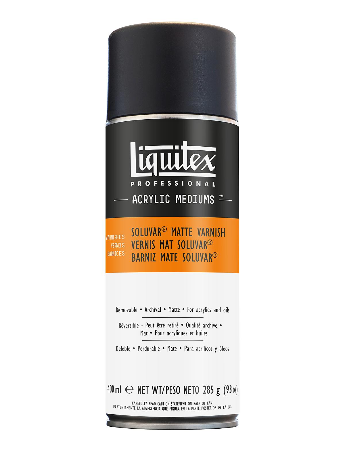 Soluvar Final Picture Varnish matte 13 1 2 oz. spray can