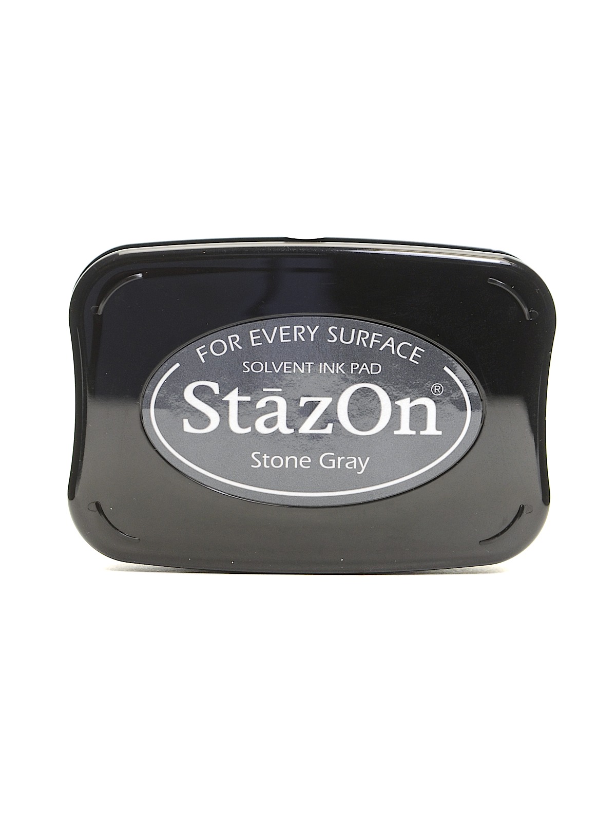 Stazon Solvent Ink Stone Gray 3.75 In. X 2.625 In. Full-size Pad