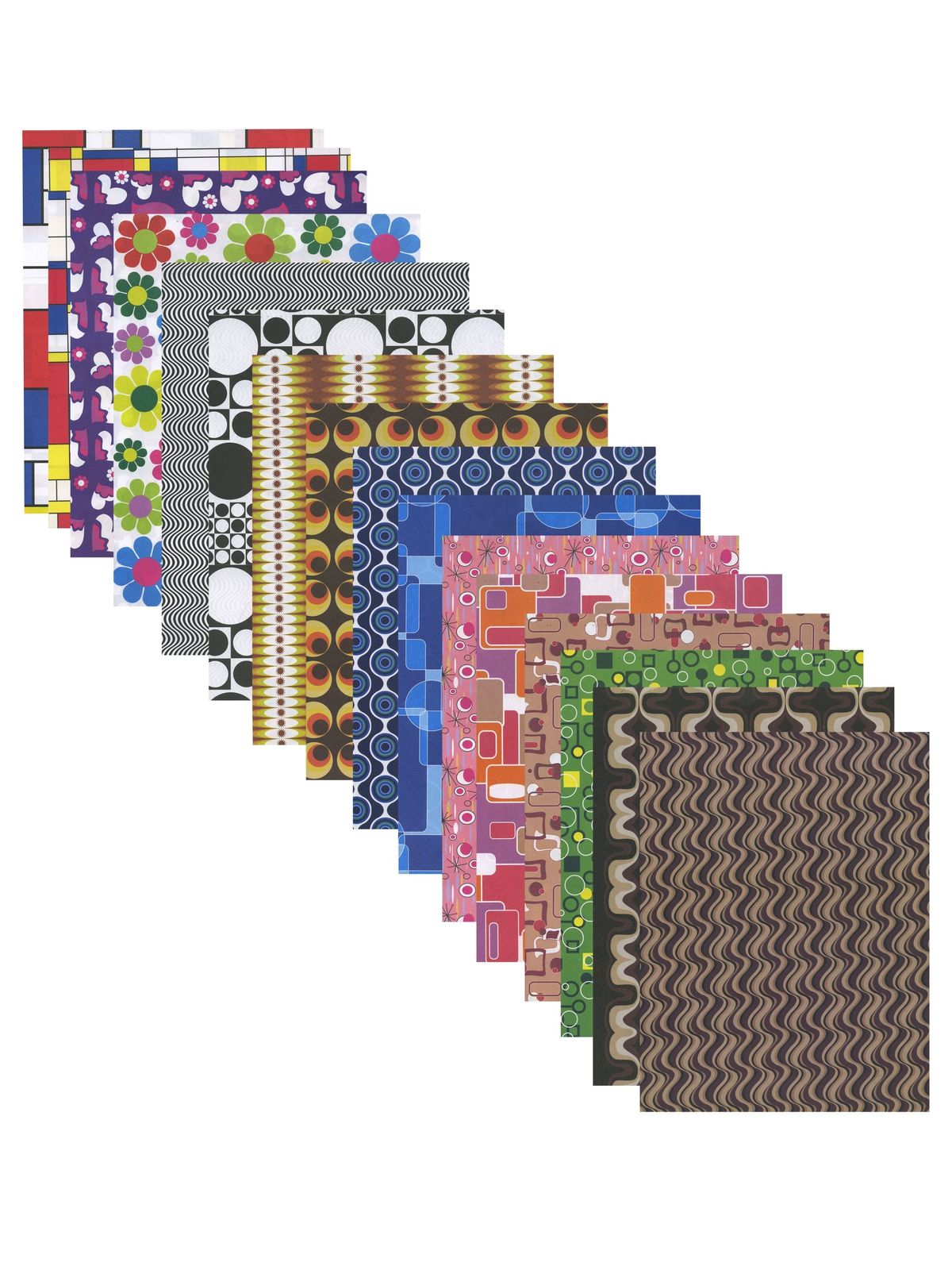 Retro Pop-Paper pack of 32