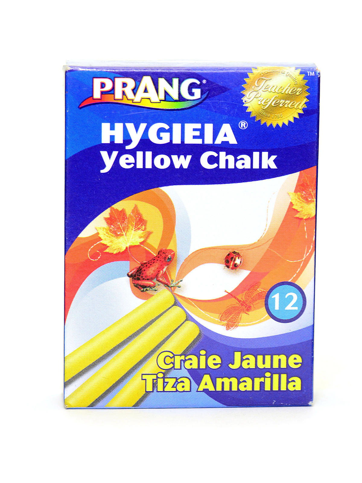 Hygieia Dustless Board Chalk Yellow