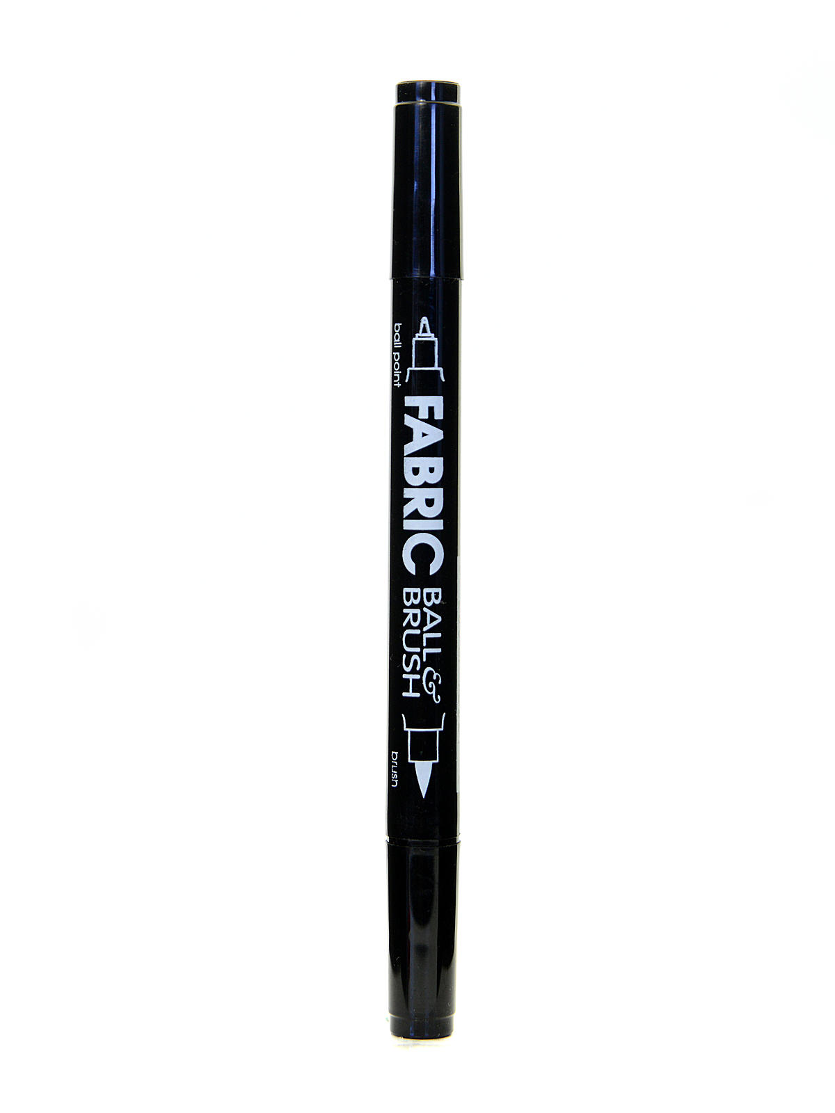 Fabric Ball & Brush Marker black