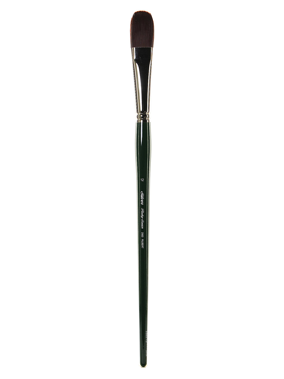 Ruby Satin Series Synthetic Brushes Long Handle 12 filbert 2503