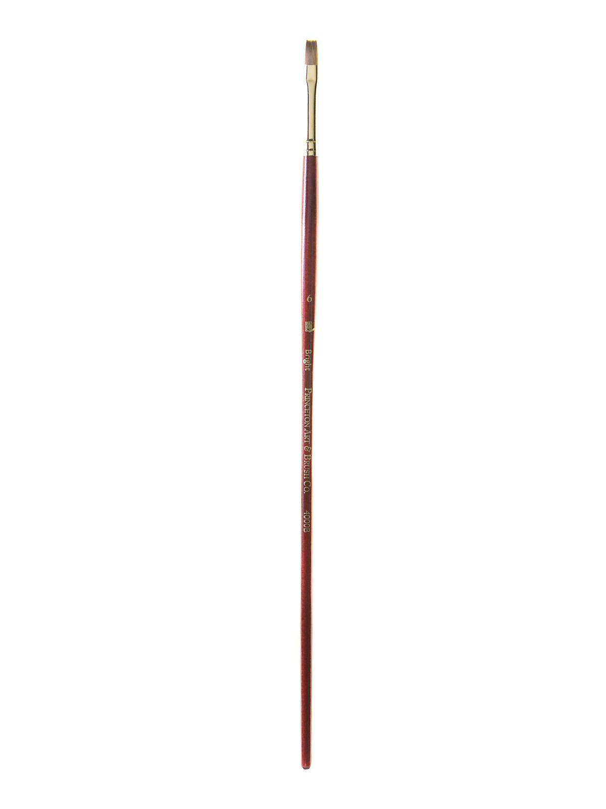 Series 4000 Heritage Brushes size 6 long handle bright