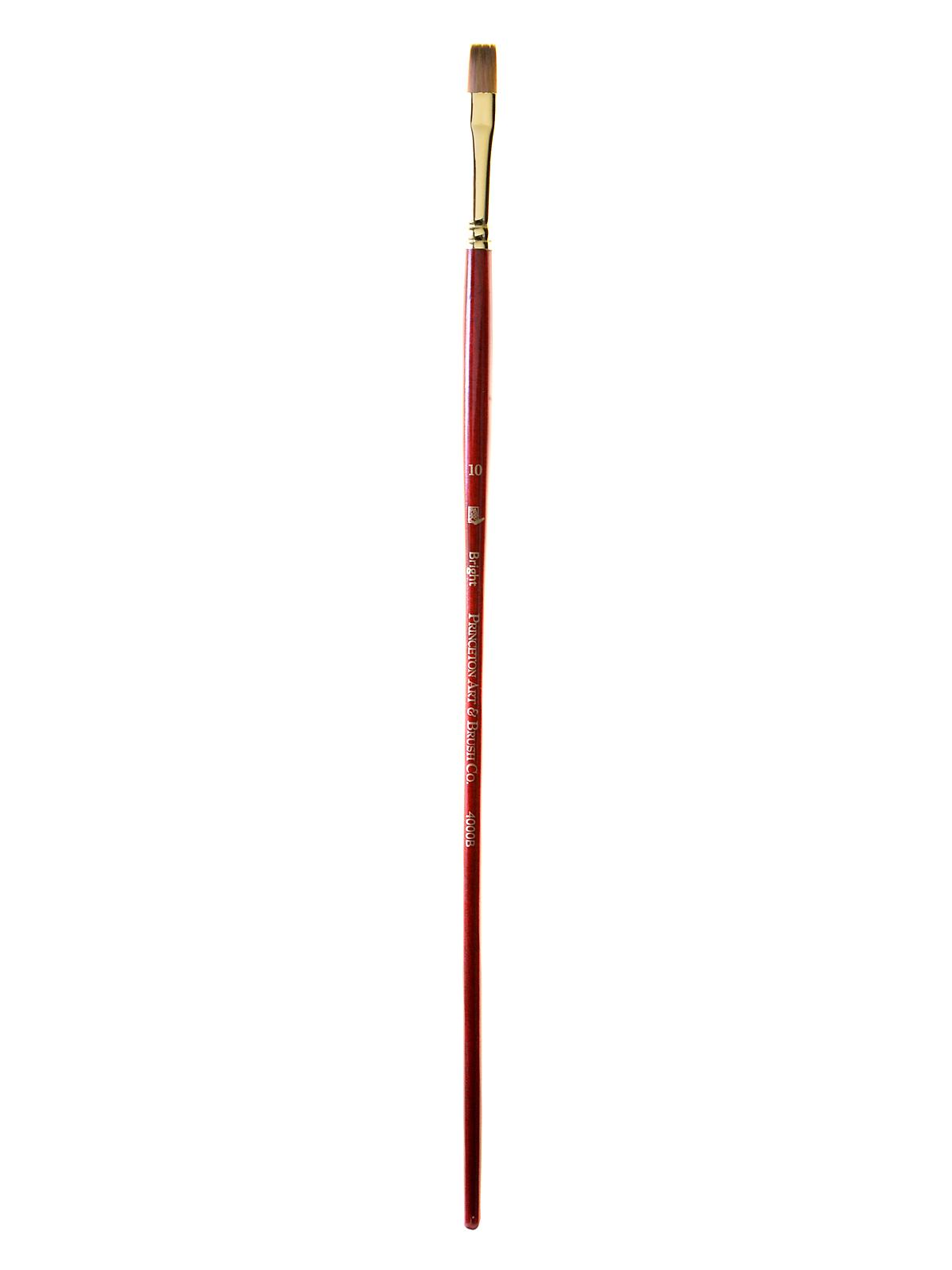 Series 4000 Heritage Brushes size 10 long handle bright