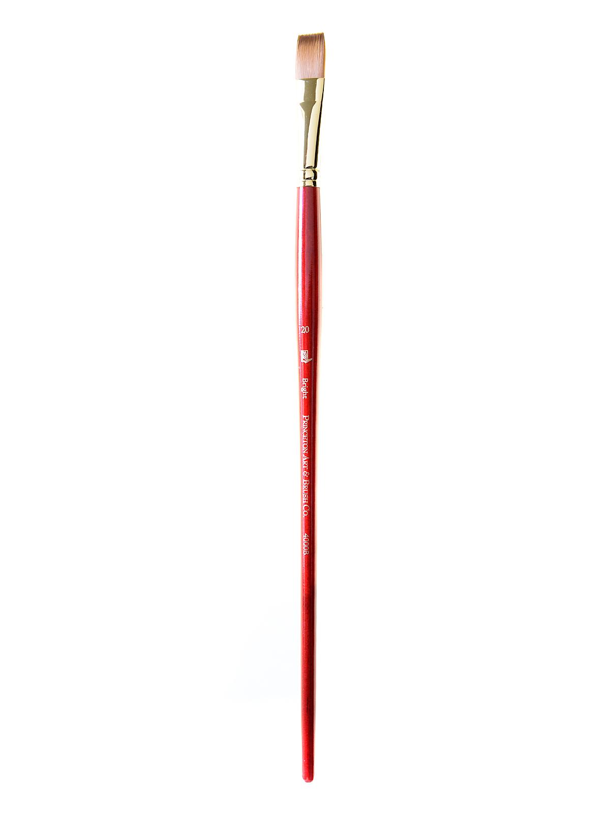 Series 4000 Heritage Brushes size 20 long handle bright
