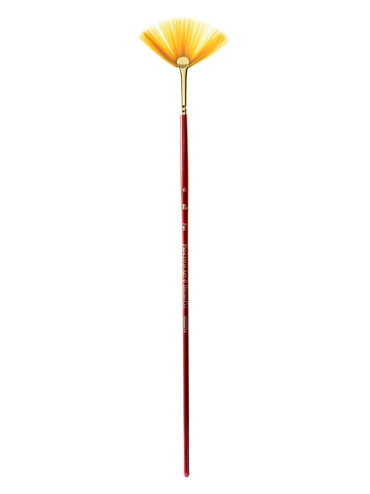 Series 4000 Heritage Brushes size 6 long handle fan