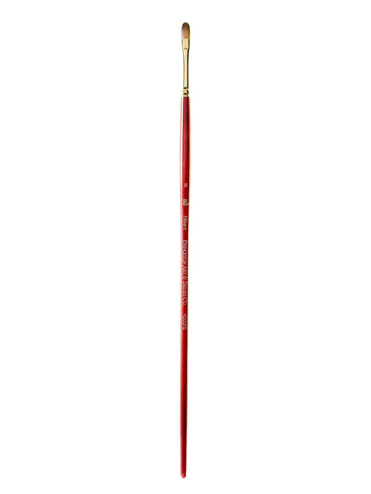 Series 4000 Heritage Brushes size 8 long handle filbert