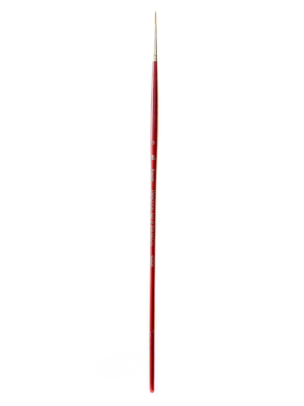 Series 4000 Heritage Brushes size 3 long handle round