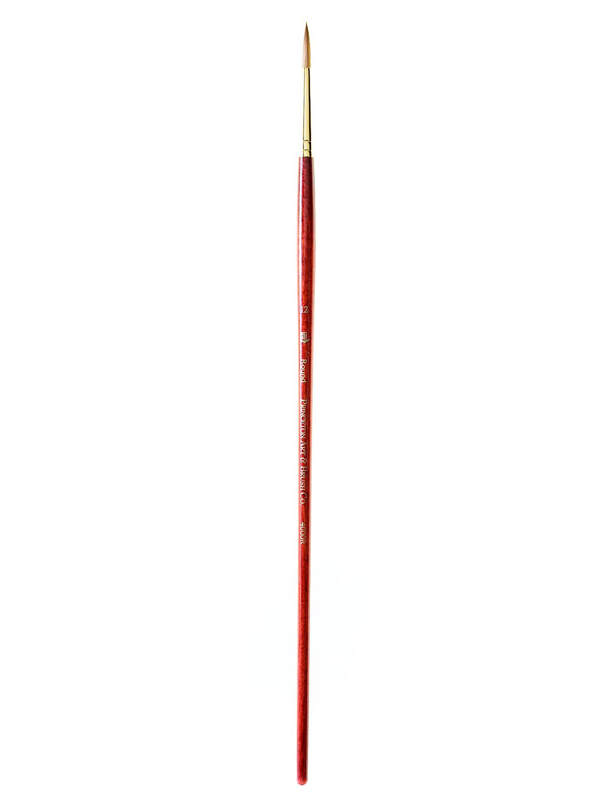 Series 4000 Heritage Brushes size 12 long handle round