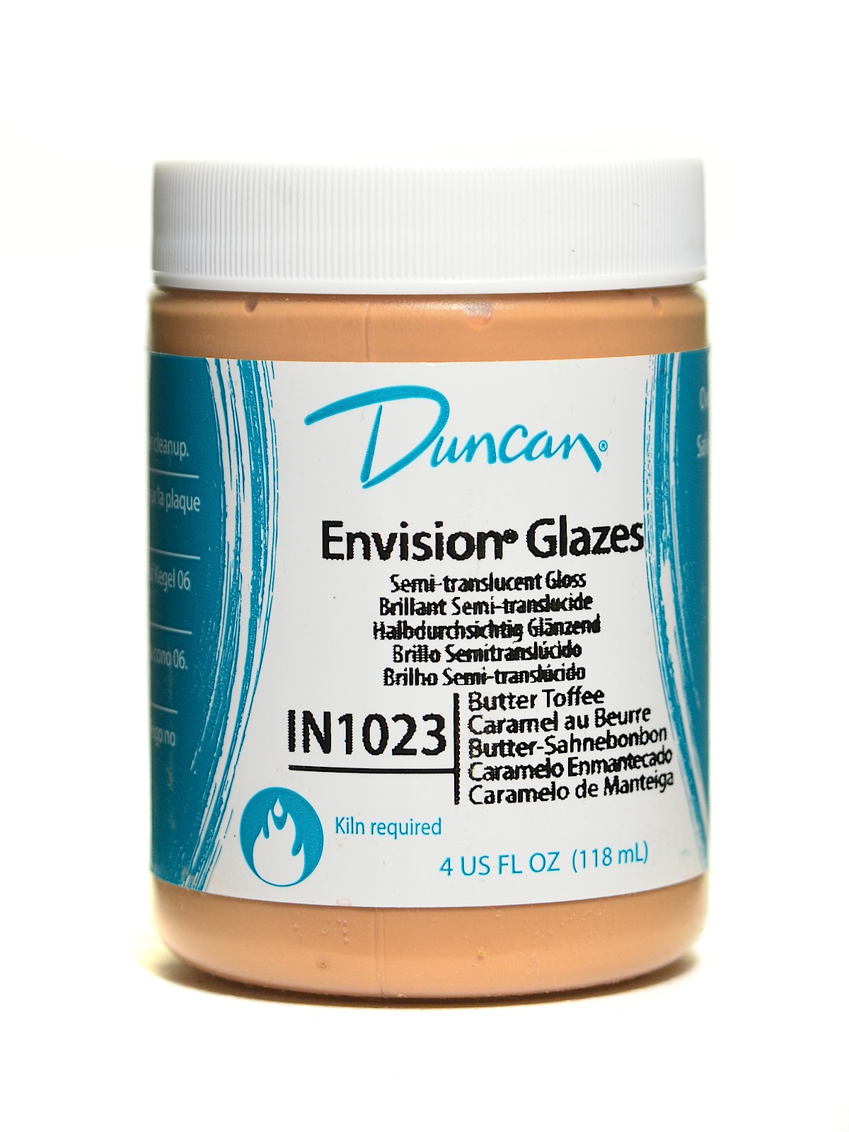 Envision Glazes Butter Toffee Translucent 4 Oz.