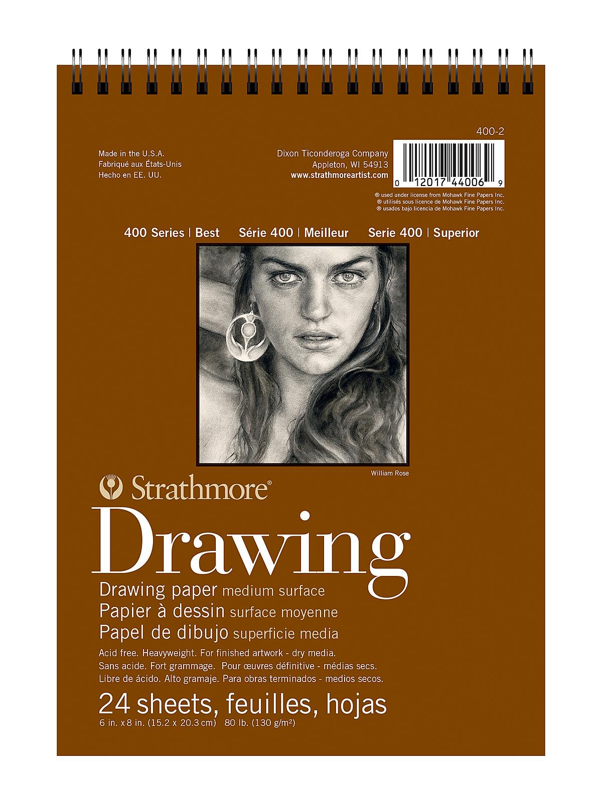 400 Series Drawing Paper Pad 6 in. x 8 in.