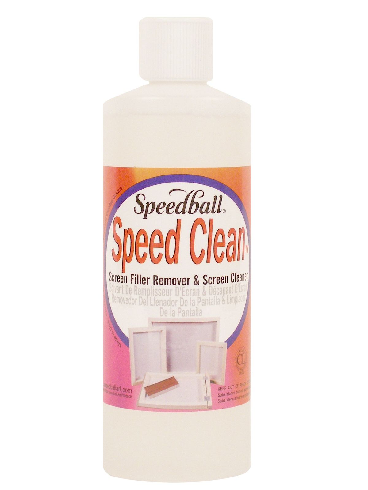 Speed Clean Screen Filler Removal & Screen Cleaner 16 oz.
