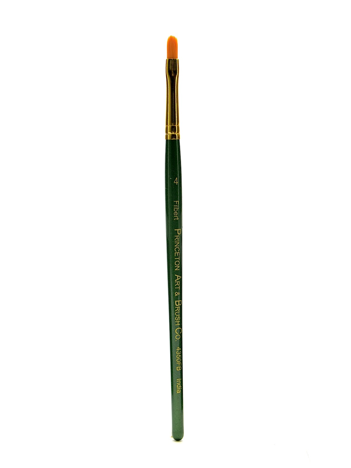 Series 4350 Lauren Short Handle Brushes 4 filbert