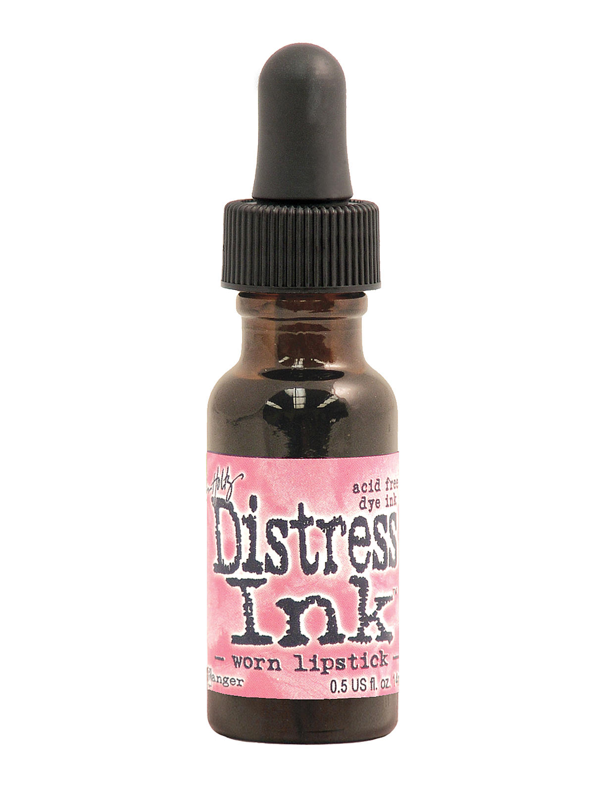 Tim Holtz Distress Ink worn lipstick 0.5 oz. reinker bottle