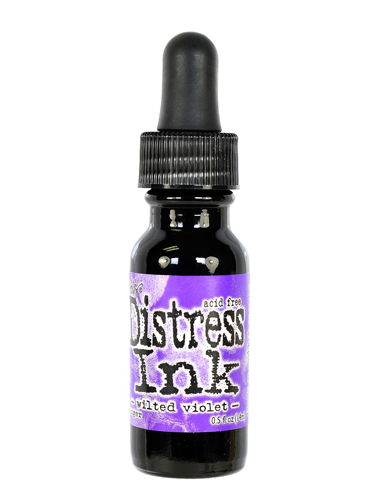 Tim Holtz Distress Ink wilted violet 0.5 oz. reinker bottle