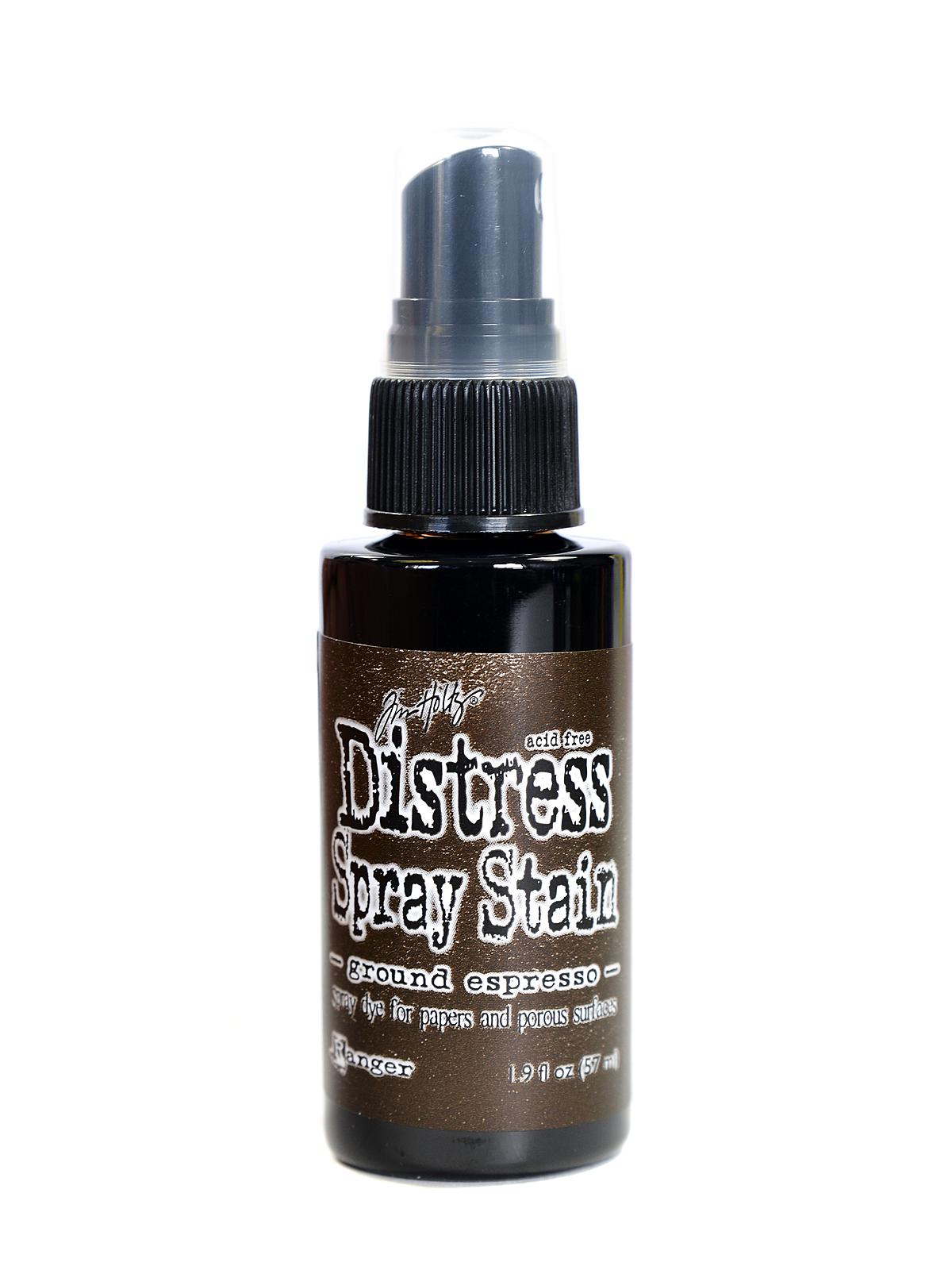 Tim Holtz Distress Spray Stains 1.9 fl. oz. bottle ground espresso