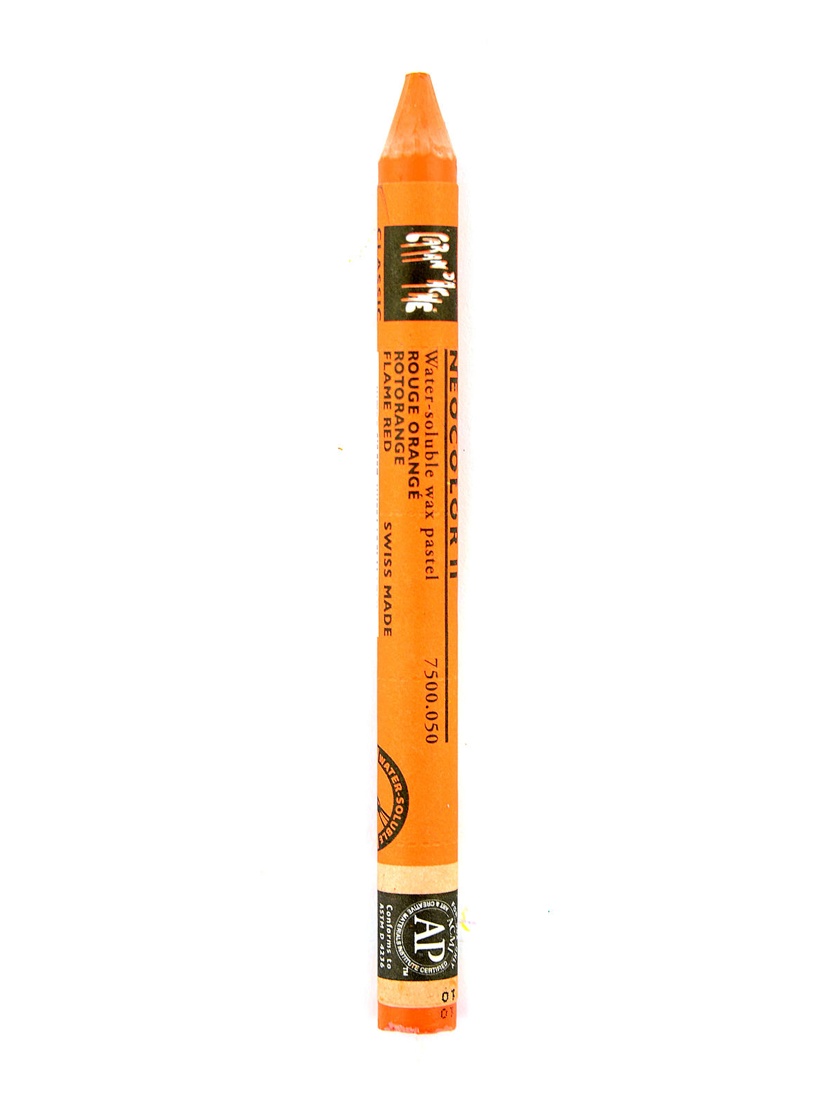 Neocolor II Aquarelle Water Soluble Wax Pastels flame red