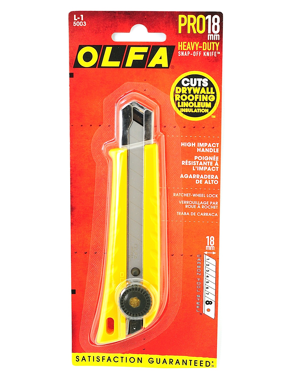 Utility Cutter heavy duty cutter with blade L-1 each