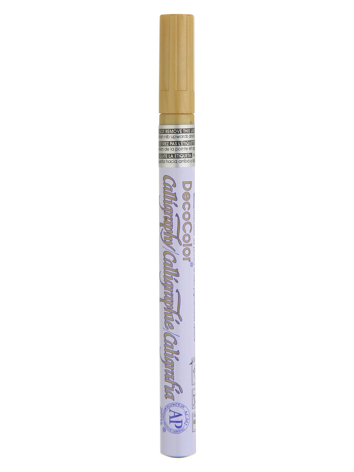 DecoColor Calligraphy Paint Markers metallic gold