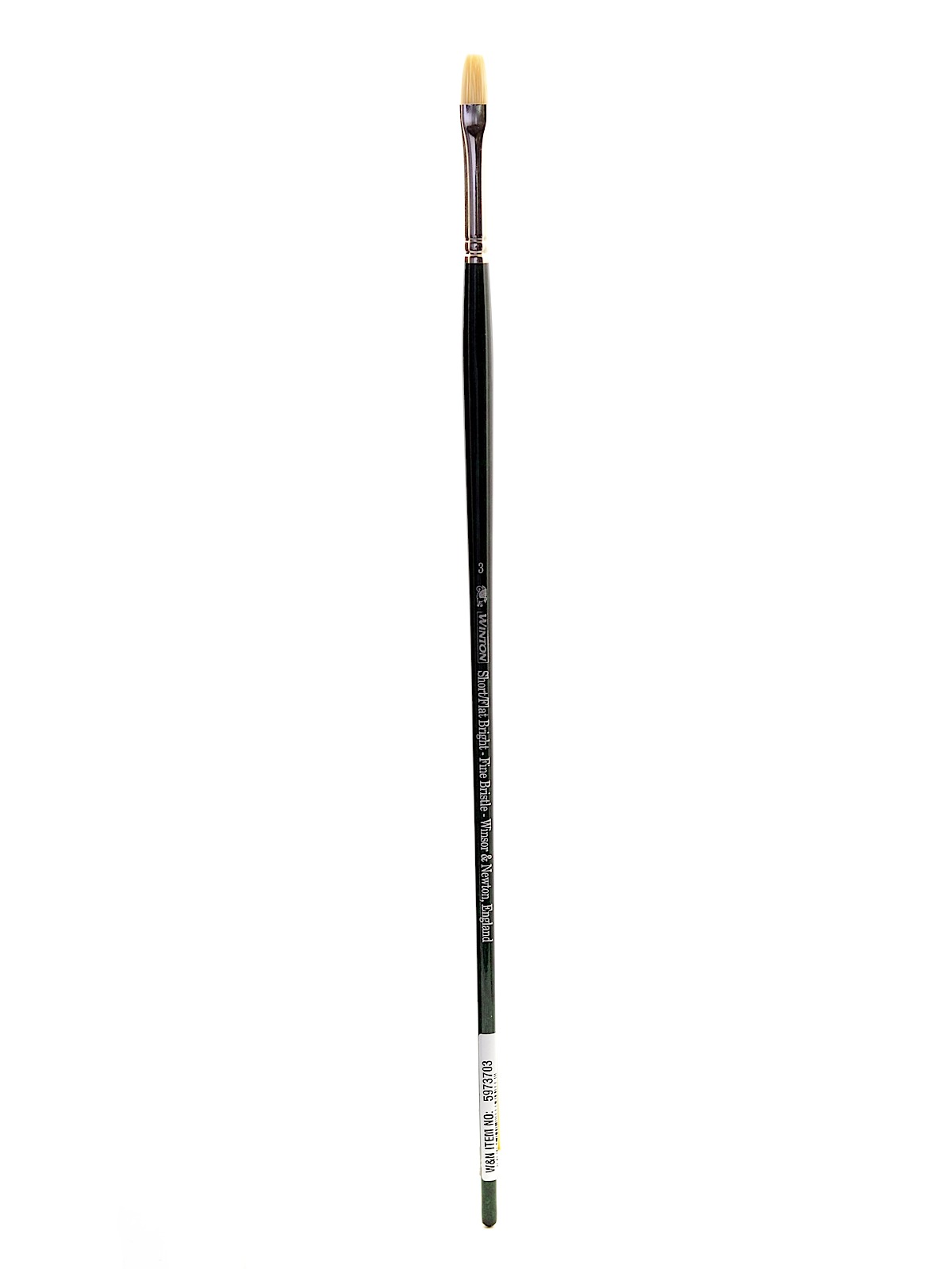 Winton Hog Brushes 3 short flat bright