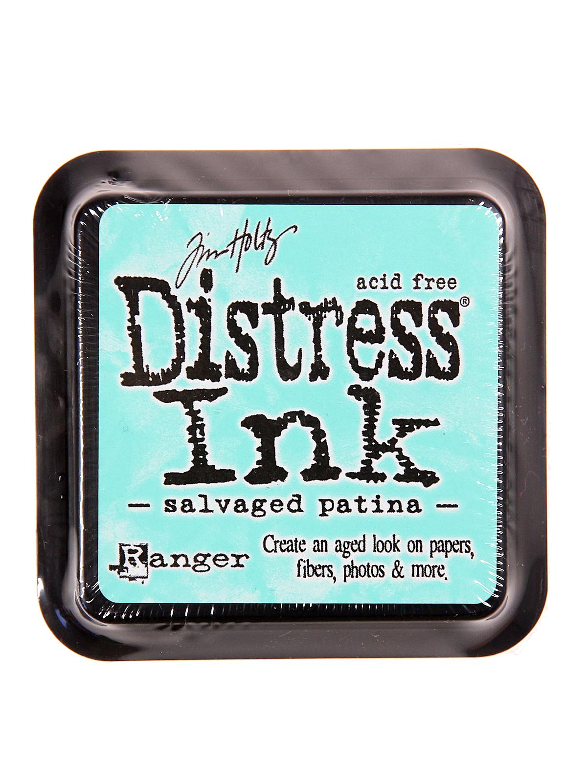 Tim Holtz Distress Ink salvaged patina pad