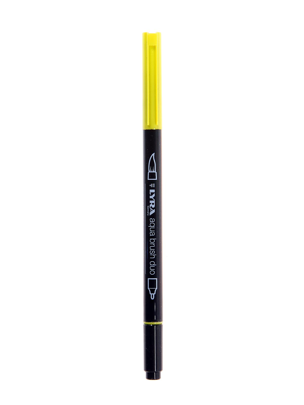 Aqua Brush Duo Markers yellow stil de grain