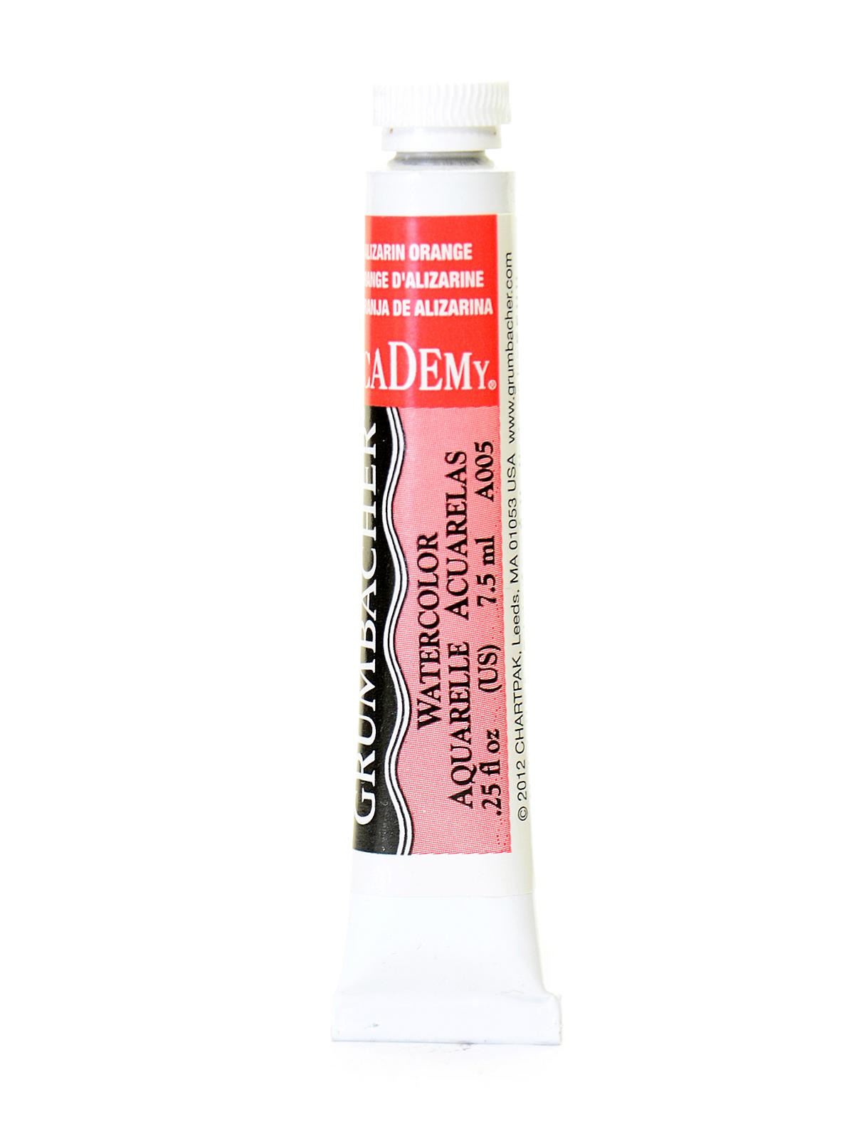 Academy Watercolors alizarin orange
