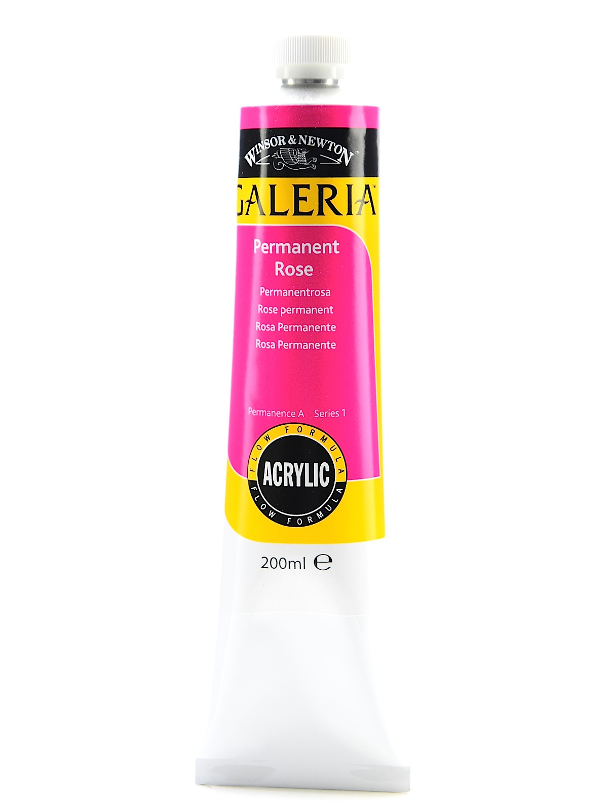 Galeria Flow Formula Acrylic Colours permanent rose 200 ml 502