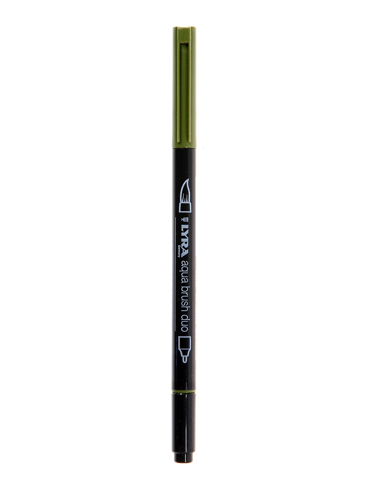 Aqua Brush Duo Markers sap green