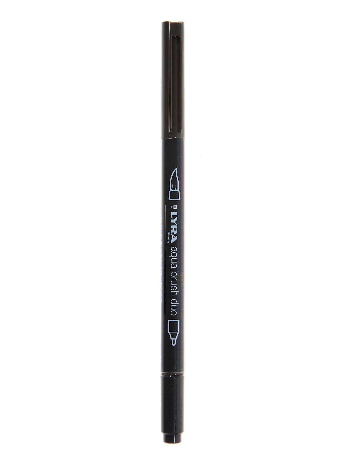 Aqua Brush Duo Markers deep sepia