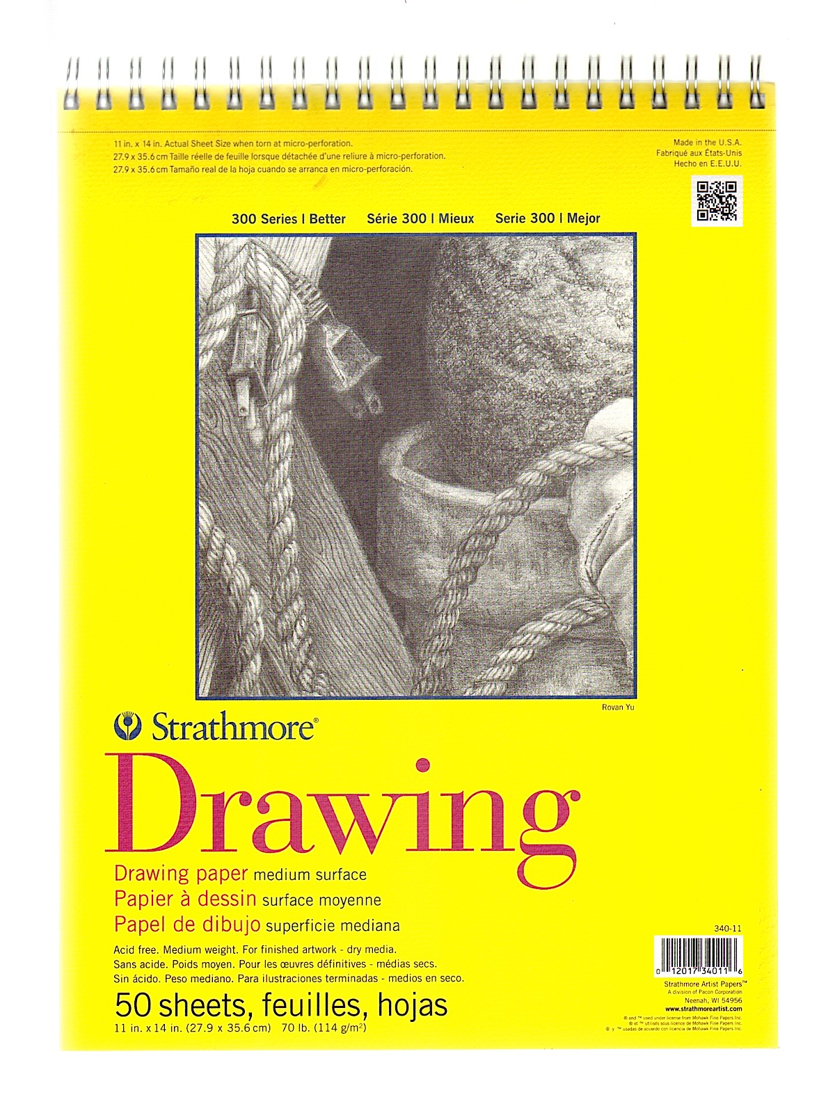300 Series Drawing Paper Pads 11 In. X 14 In.