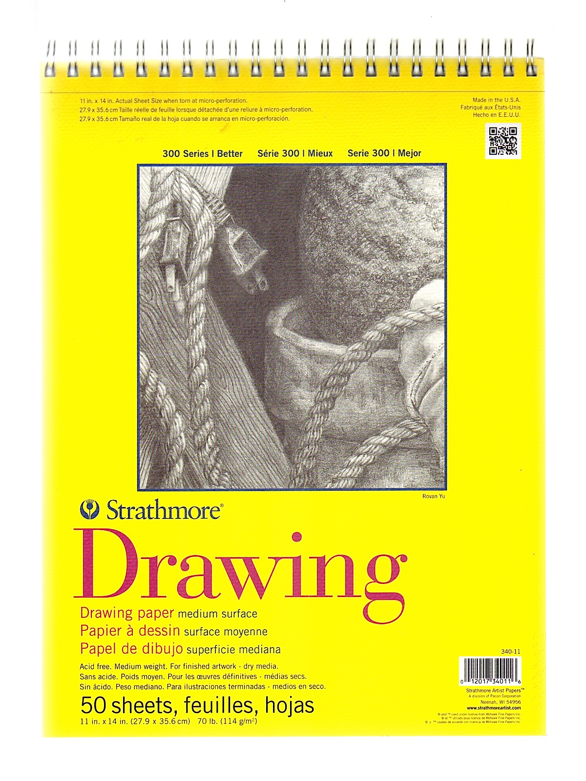 300 Series Drawing Paper Pads 11 in. x 14 in.