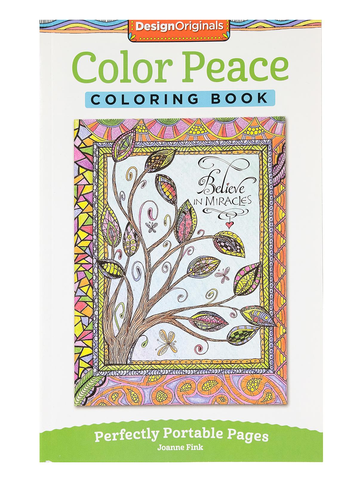 Small Coloring Books Color Peace 5619