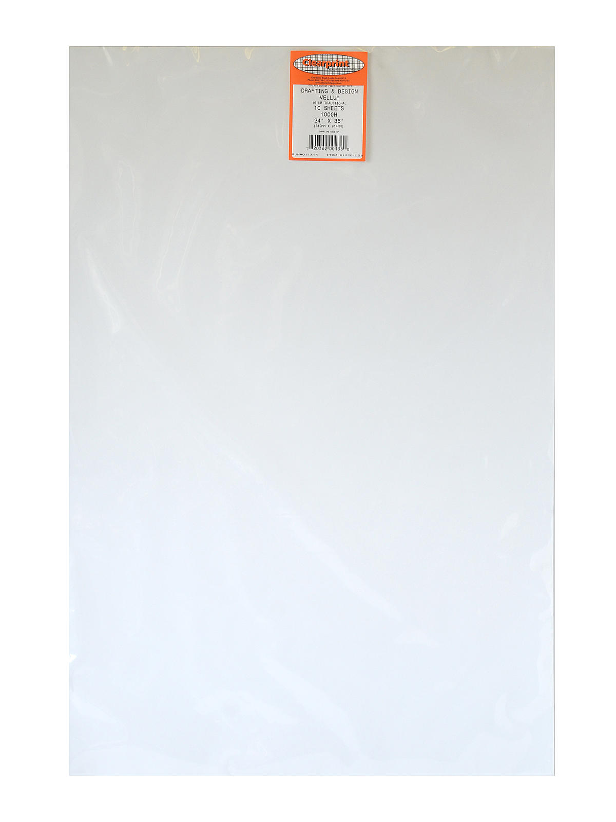 Design Vellum no. 1000H 24 in. x 36 in. pack of 10