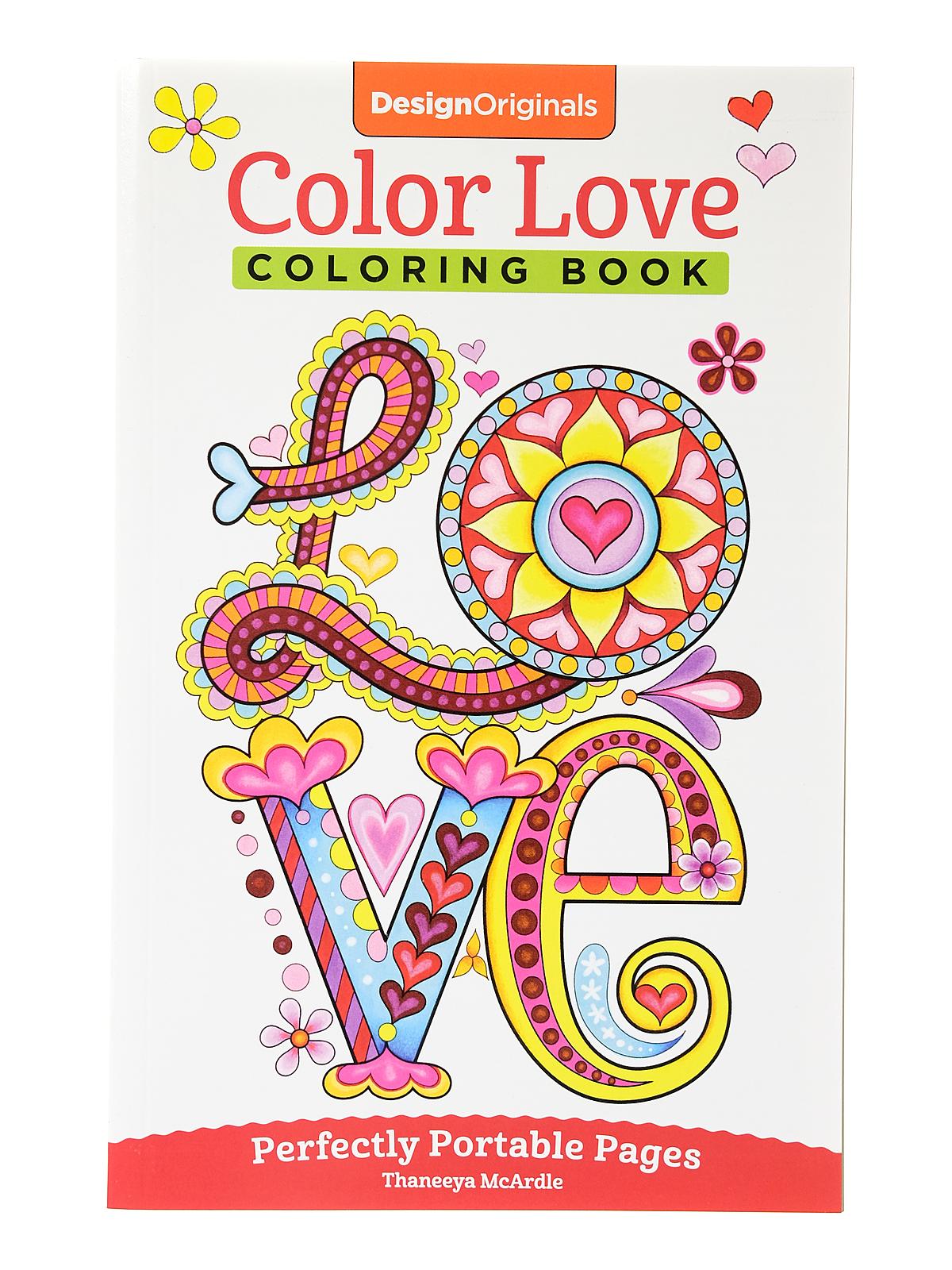 Small Coloring Books Color Love 5570
