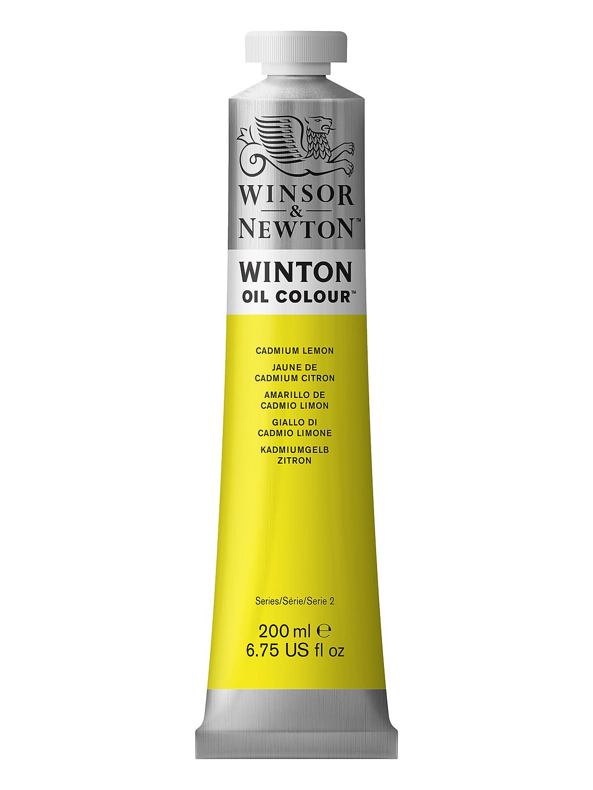 Winton Oil Colours 200 ml cadmium lemon 86