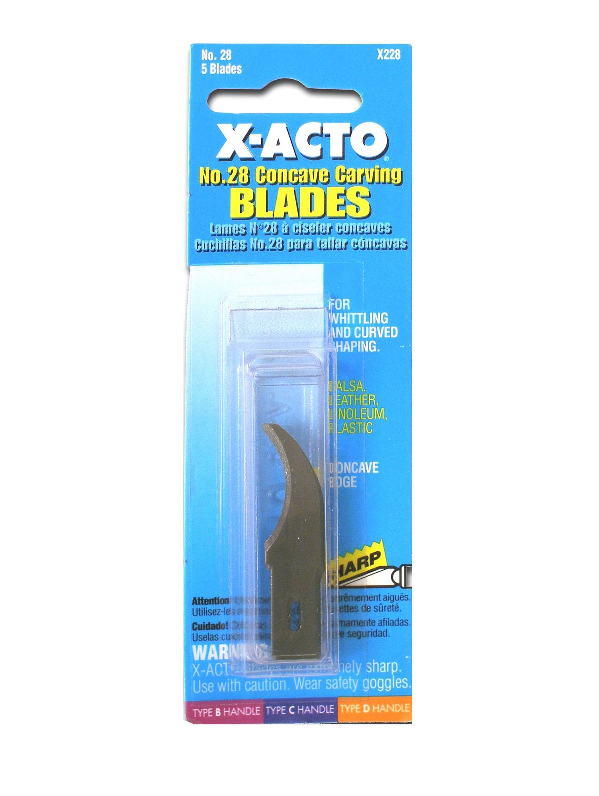 No. 28 Concave Carving Blade pack of 5
