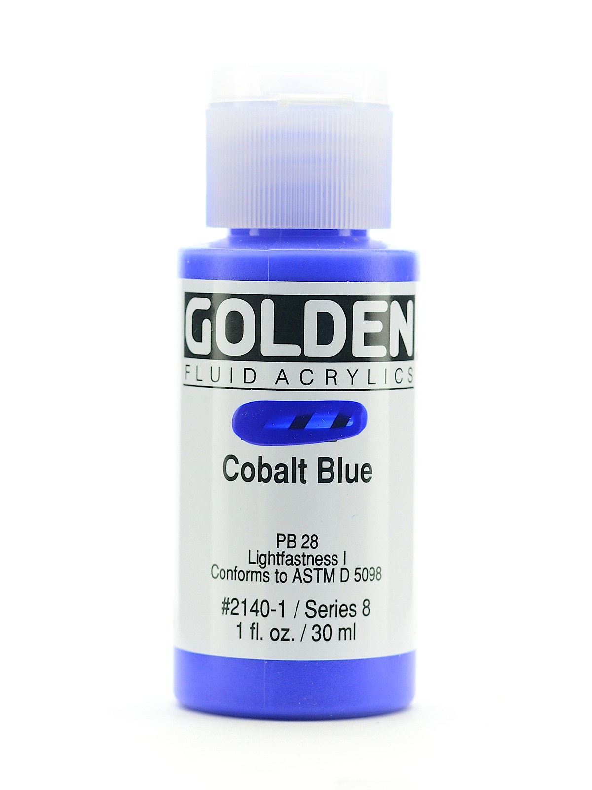 Fluid Acrylics cobalt blue 1 oz.