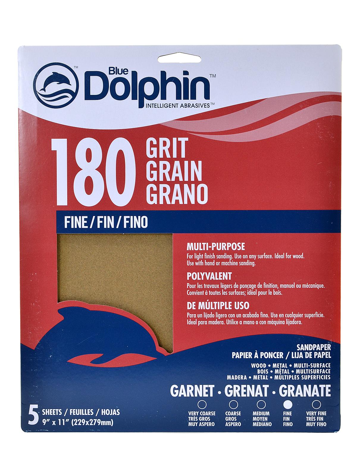Natural Garnet 180 pack of 5