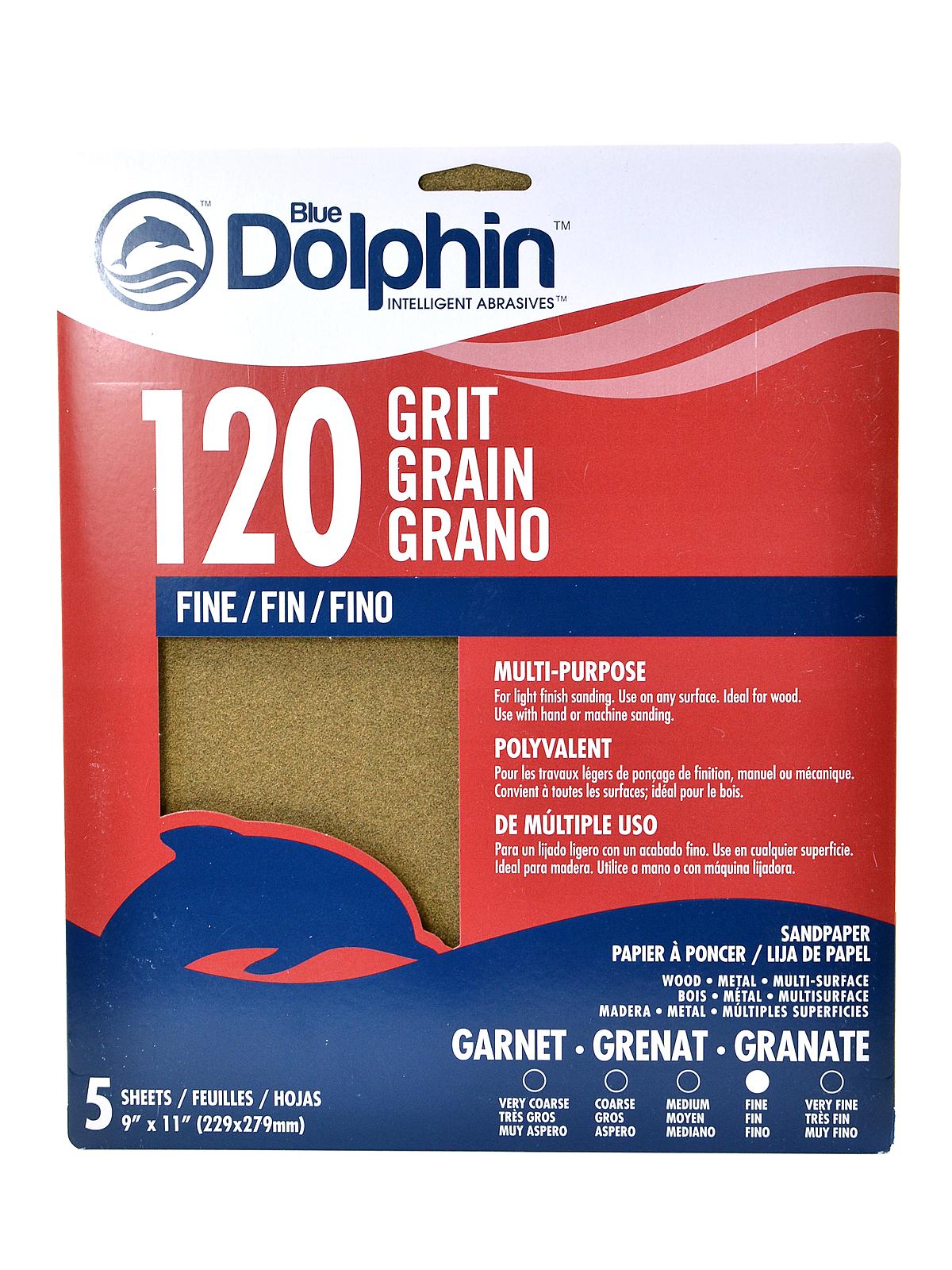 Natural Garnet 120 pack of 5
