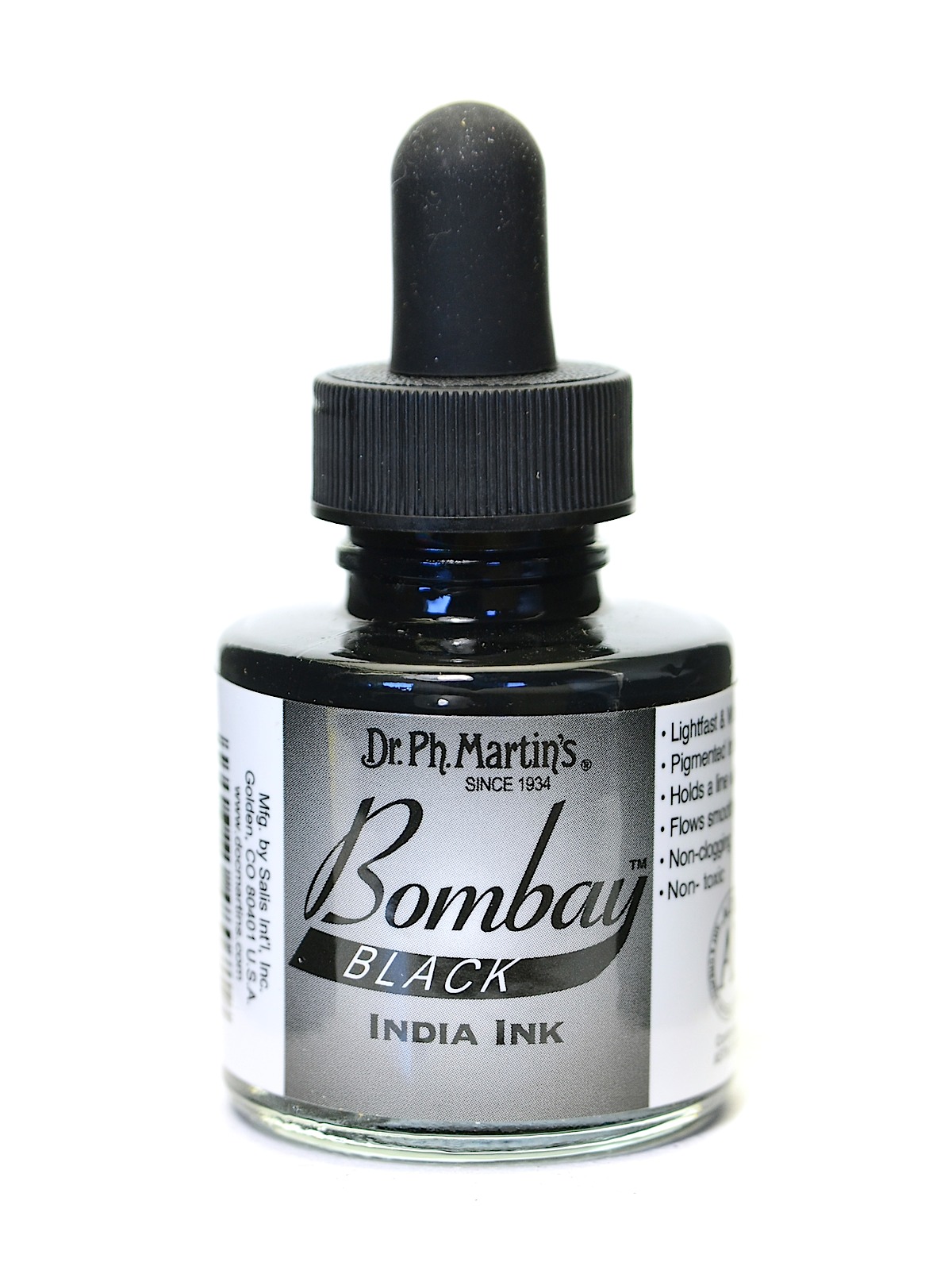 Bombay India Ink 1 Oz. Black