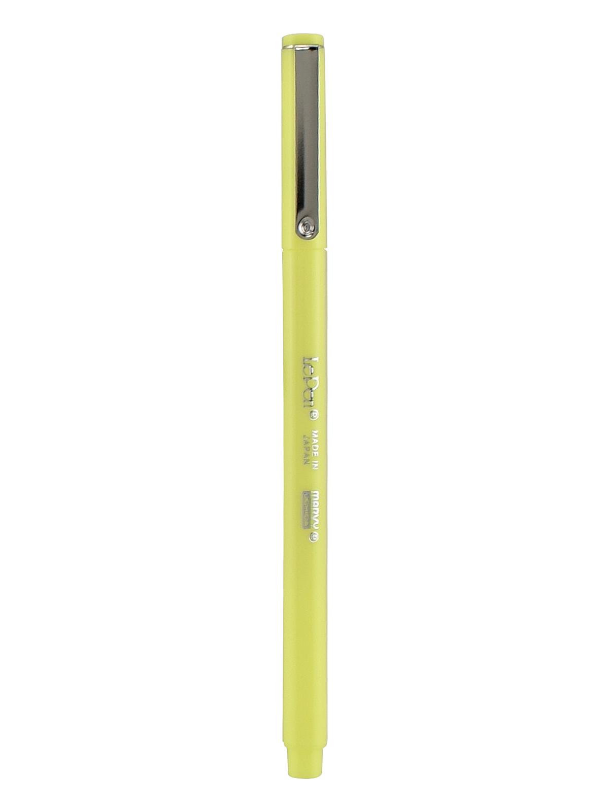 Le Pen fluorescent yellow each