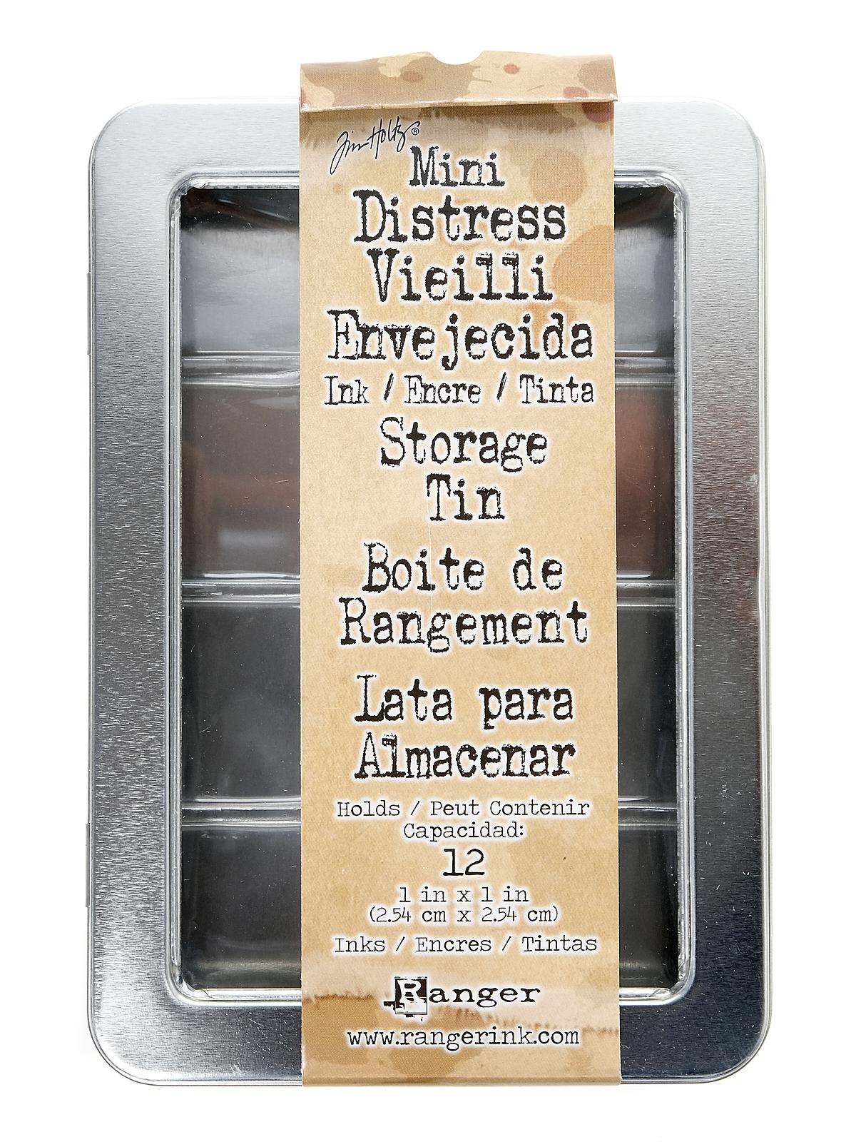 Mini Distress Storage Tin Each
