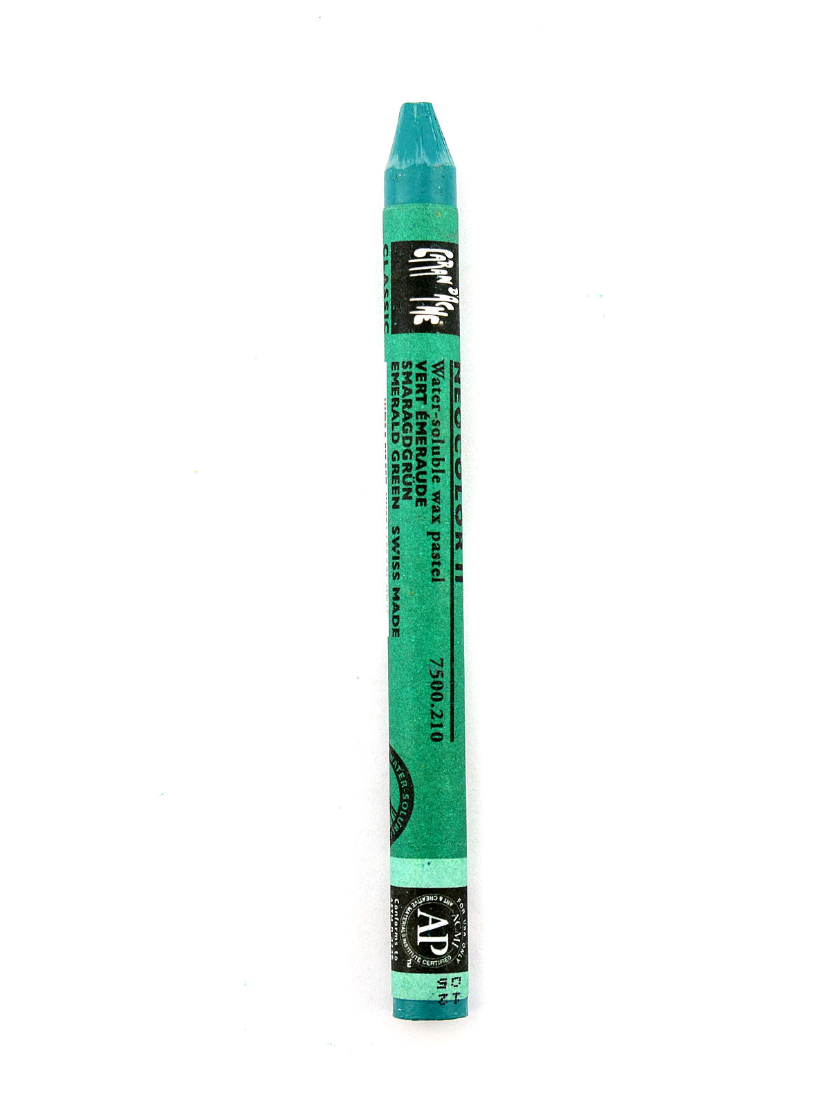Neocolor II Aquarelle Water Soluble Wax Pastels emerald green