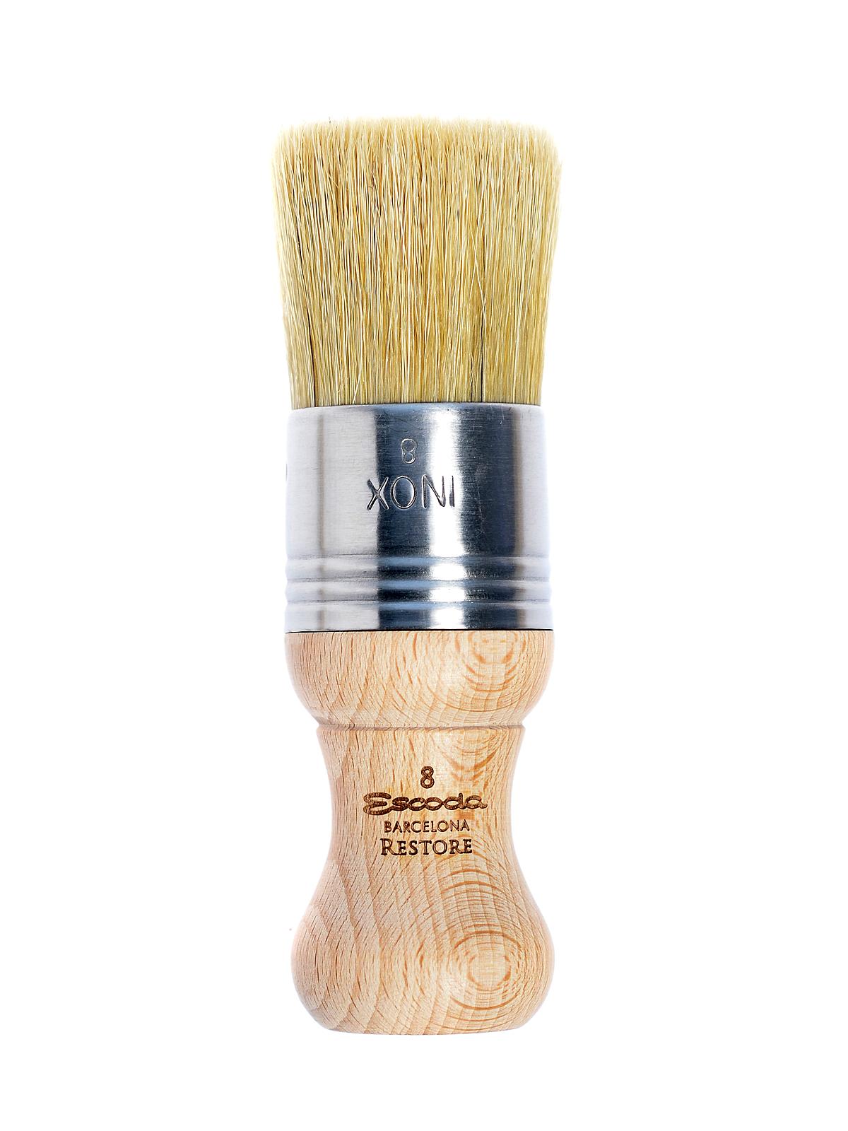 Restore Chalk Brushes 7701-8 Bristle Flat 8