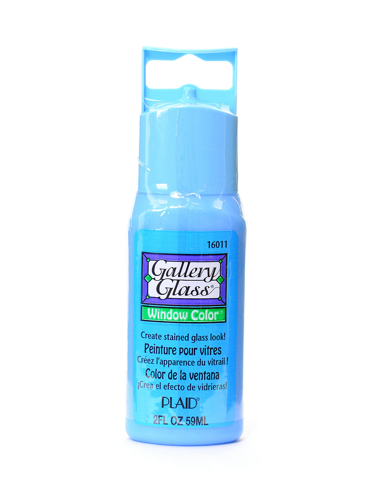 Gallery Glass Window Color blue diamond 2 oz.