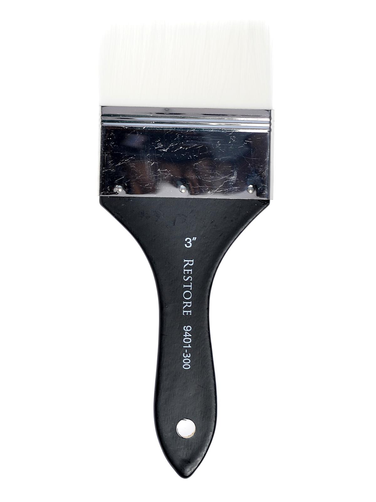 Restore Chalk Brushes 9401-3 synthetic mottler 3 in.