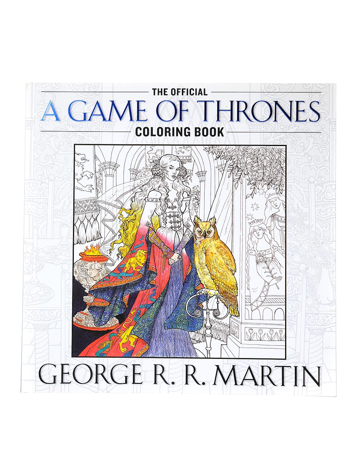 The Official A Game of Thrones Coloring Book each