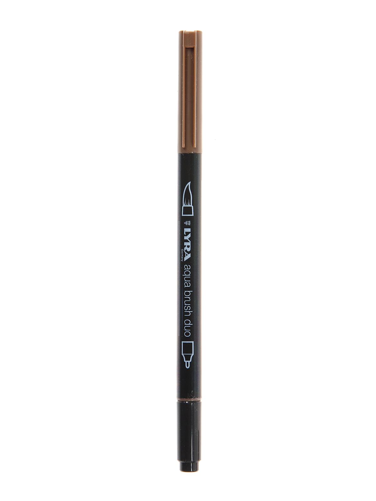 Aqua Brush Duo Markers Van Dyck Brown